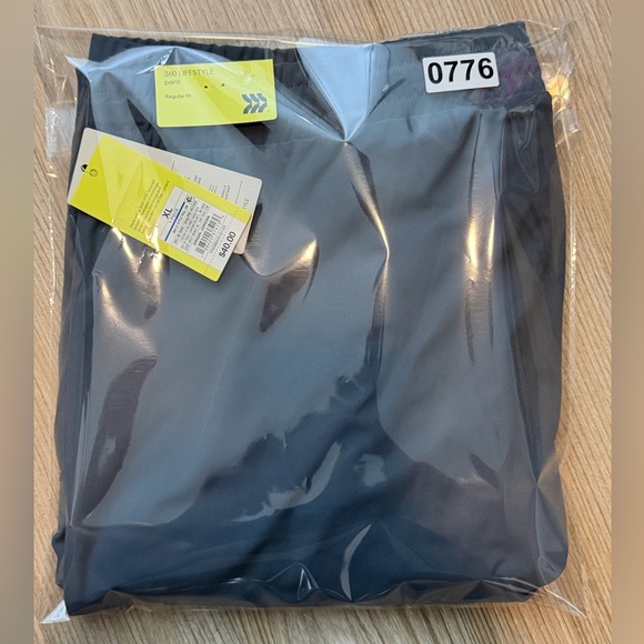 Men's 360 Lifestyle Drawstring Pants - All In Motion Gray XL Moisture Wicking - Picture 13 of 13